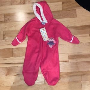 New with tags 6-9 month fleece Baby onsie